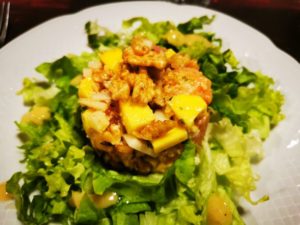 Tartare de saumon aux noix Recettes noix