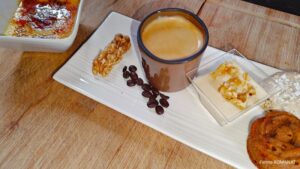 panna cota café noix