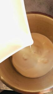 panna cotta café noix